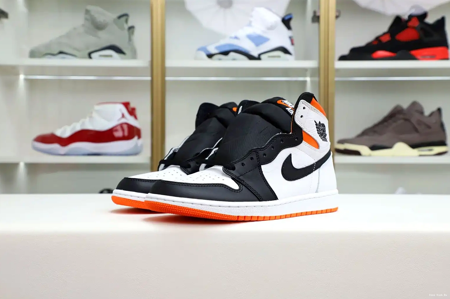 High Orange' Air Jordan Kimikick Electro OG 1 Retro 0521